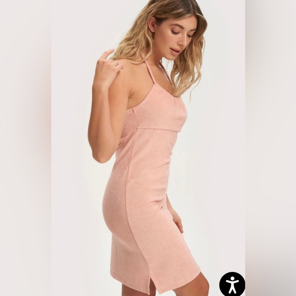 NOIZE Silvia Terry Cloth Dress SZ Large - Picture 2 of 16